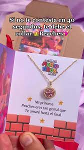 💖Collar Giratorio de la Princesa Peaches 💖