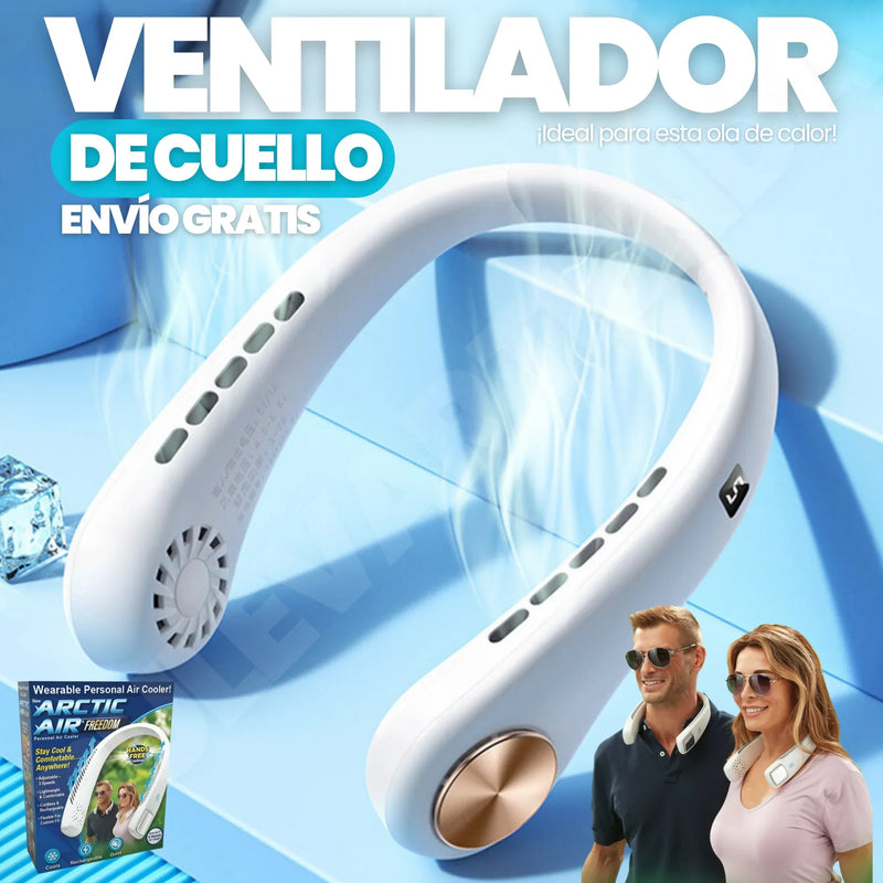 🌬 VENTILADOR DE CUELLO PORTÁTIL 🍀